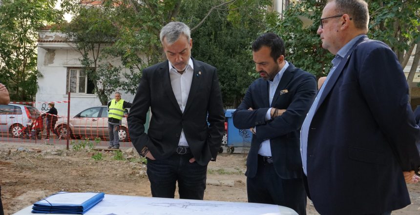 Άρχισαν τα έργα για τη διάνοιξη της Αγίου Δημητρίου – Κ. Ζέρβας: «Υλοποιούμε με διαδικασίες εξπρές ό,τι ζητούσε η περιοχή εδώ και δεκαετίες»