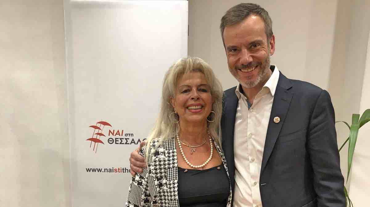 Ένταξη της Σοφίας Σαμαρά στο ψηφοδέλτιο του συνδυασμού «ΝΑΙ στη ΘΕΣΣΑΛΟΝΙΚΗ» 