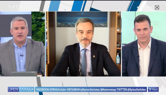 Συνέντευξη στην εκπομπή OPEN Ελλάδα του ΟΡΕΝ