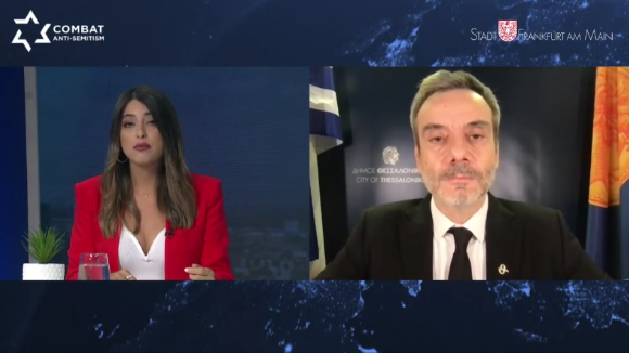 2021 Mayors Summit Against Anti-Semitism – Konstantinos Zervas Mayor of Thessaloniki