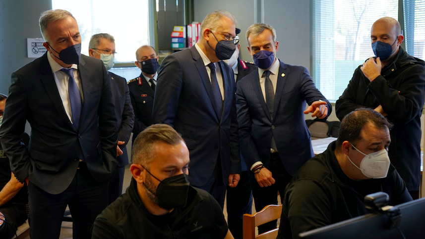 Συνάντηση του Δημάρχου Θεσσαλονίκης Κ. Ζέρβα με τον Υπουργό Προστασίας του Πολίτη Τ. Θεοδωρικάκο: Αναβαθμίζεται το Ενιαίο Συντονιστικό Κέντρο ΕΛ.ΑΣ. – Δημοτικής Αστυνομίας