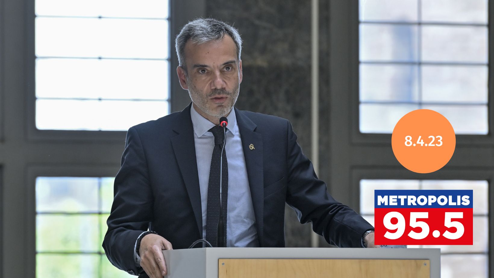 Συνέντευξη στην εκπομπή «Παρέμβαση» στο Metropolis 95.5