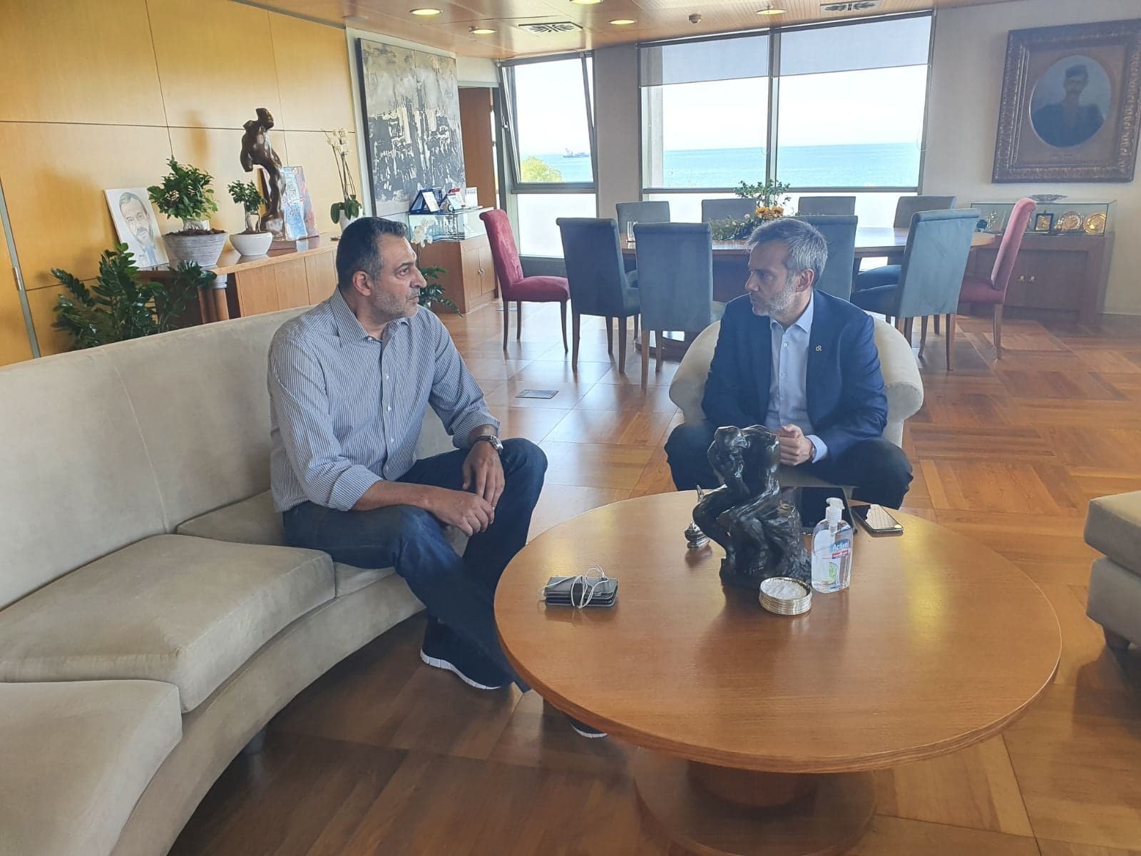 Αναμνήσεις από την μπασκετομάνα: Ο Γιάννης Γιαννούλης συναντά τον Κωνσταντίνο Ζέρβα…20 χρόνια μετά από την συνεργασία τους στον ΠΑΟΚ!