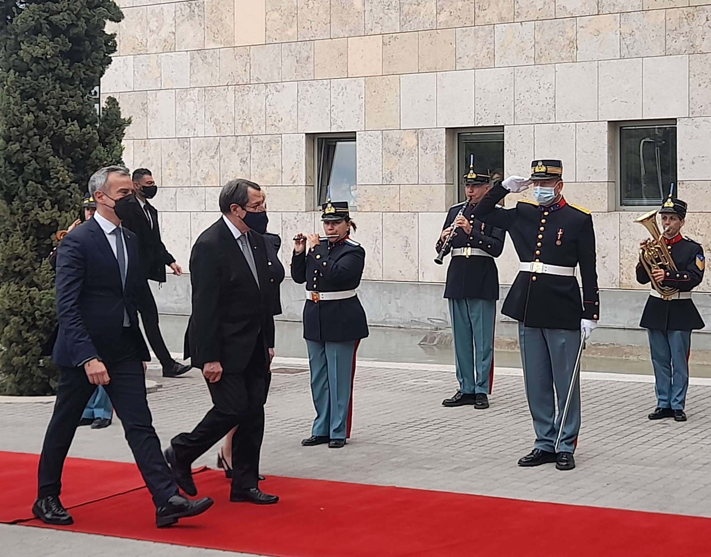 Συνάντηση του Δημάρχου Θεσσαλονίκης Κ. Ζέρβα με τον Πρόεδρο της Κυπριακής Δημοκρατίας Ν. Αναστασιάδη