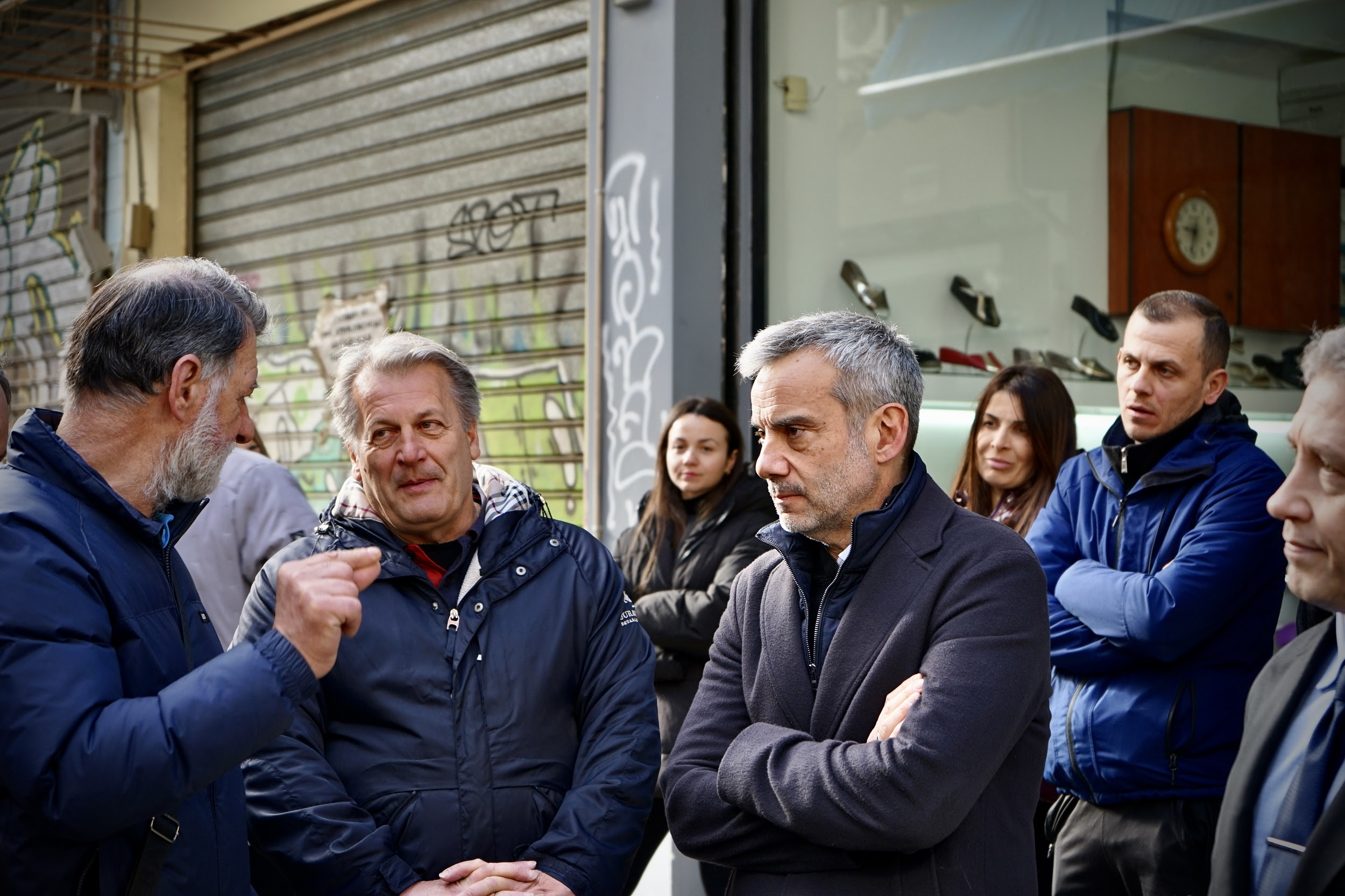 Σε εξέλιξη τα έργα στο Καπάνι – Κ. Ζέρβας: «Η παραδοσιακή αγορά της πόλης ανακτά την αίγλη της»