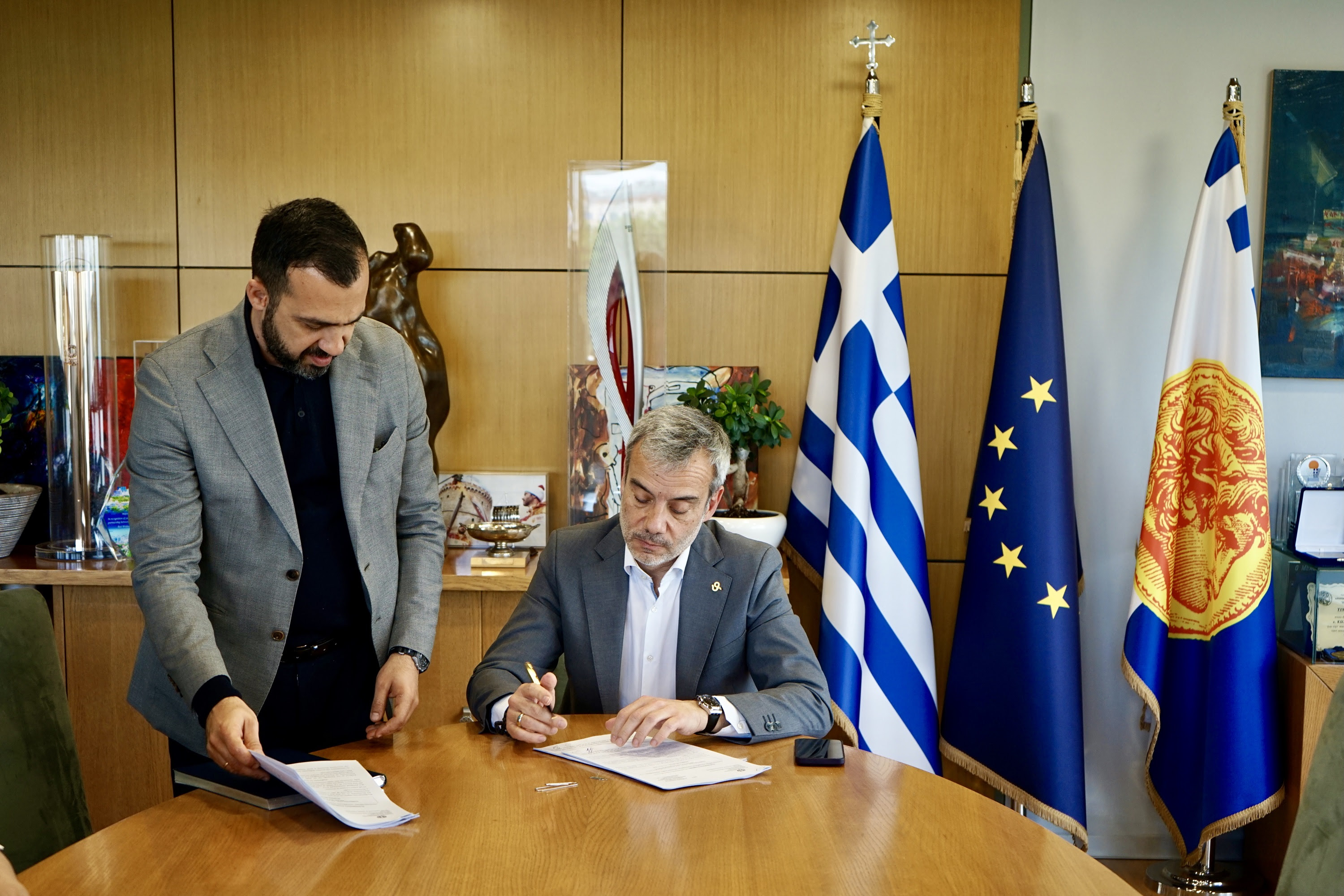 Αλλάζει όψη η περιοχή πέριξ της Αγίας Μαρίνας στην Άνω Τούμπα – Κ. Ζέρβας: «Κάθε γειτονιά της πόλης θα έχει τη φροντίδα του Δήμου