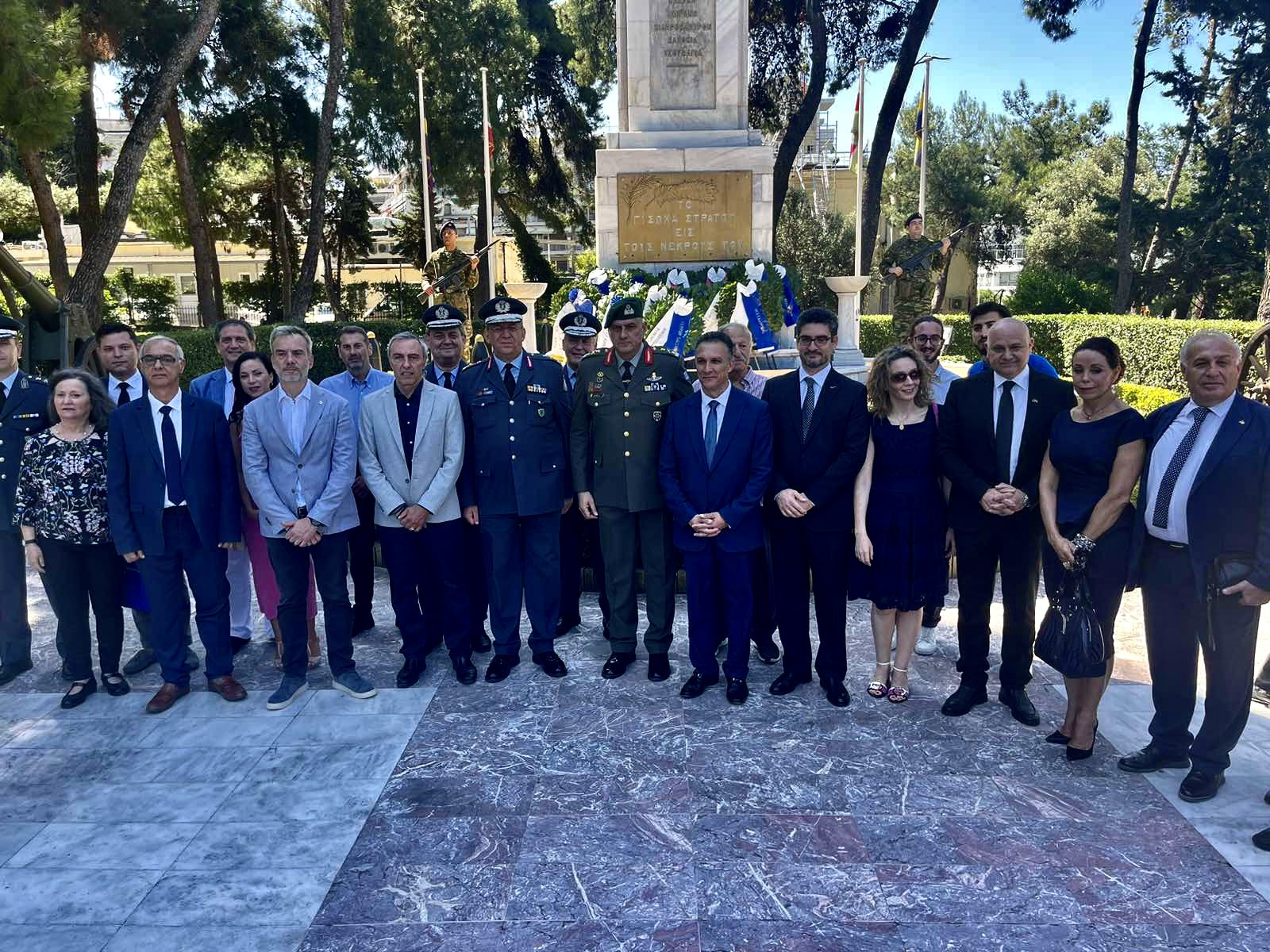 Στο ετήσιο μνημόσυνο για τους πεσόντες κατά την τουρκική εισβολή στην Κύπρο ο Δήμαρχος Θεσσαλονίκης Κωνσταντίνος Ζέρβας: «Πρέπει να αποδοθεί δικαιοσύνη στα θύματα και στην Ιστορία»