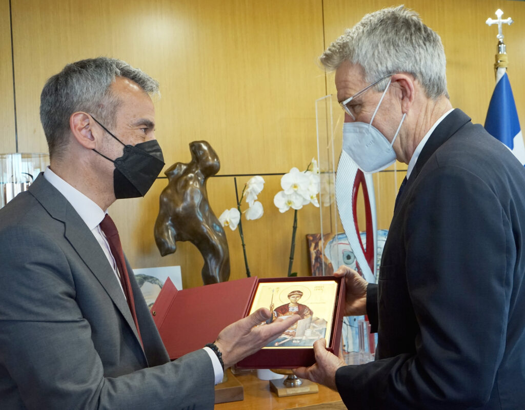 Ο Τζ. Πάιατ στον Κ. Ζέρβα: «Είμαι ευγνώμων για τη συνεργασία μας σε σειρά σημαντικών ζητημάτων»