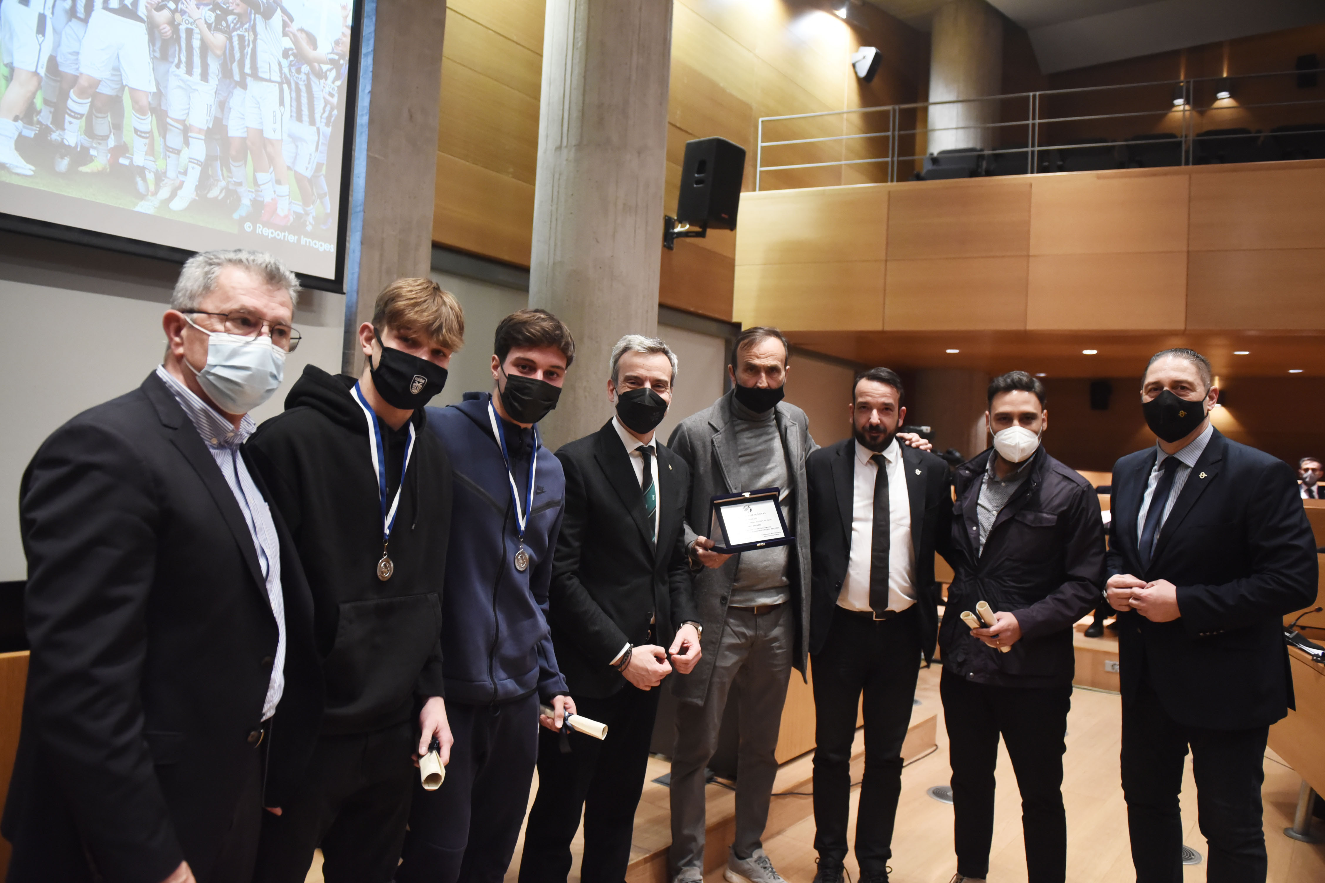 Το Δημοτικό Συμβούλιο Θεσσαλονίκης τίμησε την Εθνική Ομάδα Ταεκβοντό και την ποδοσφαιρική ομάδα του ΠΑΟΚ Κ17