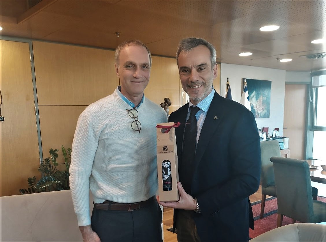 Συνάντηση Κωνσταντίνου Ζέρβα με Λόρενς Γιάνοβιτς - Θετικές οι προοπτικές της Θεσσαλονίκης στο πλαίσιο της πράσινης μετάβασης